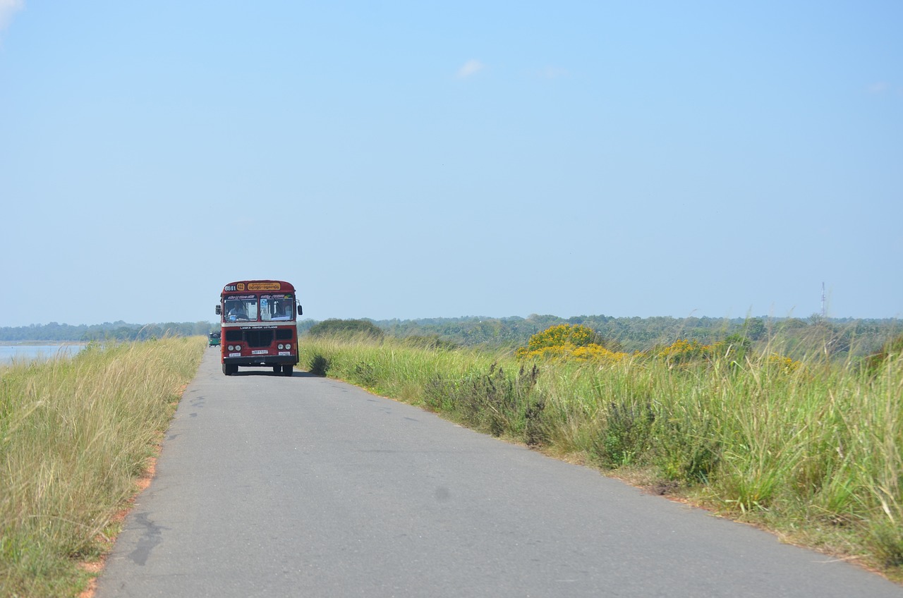 Rural roads in Sri Lanka